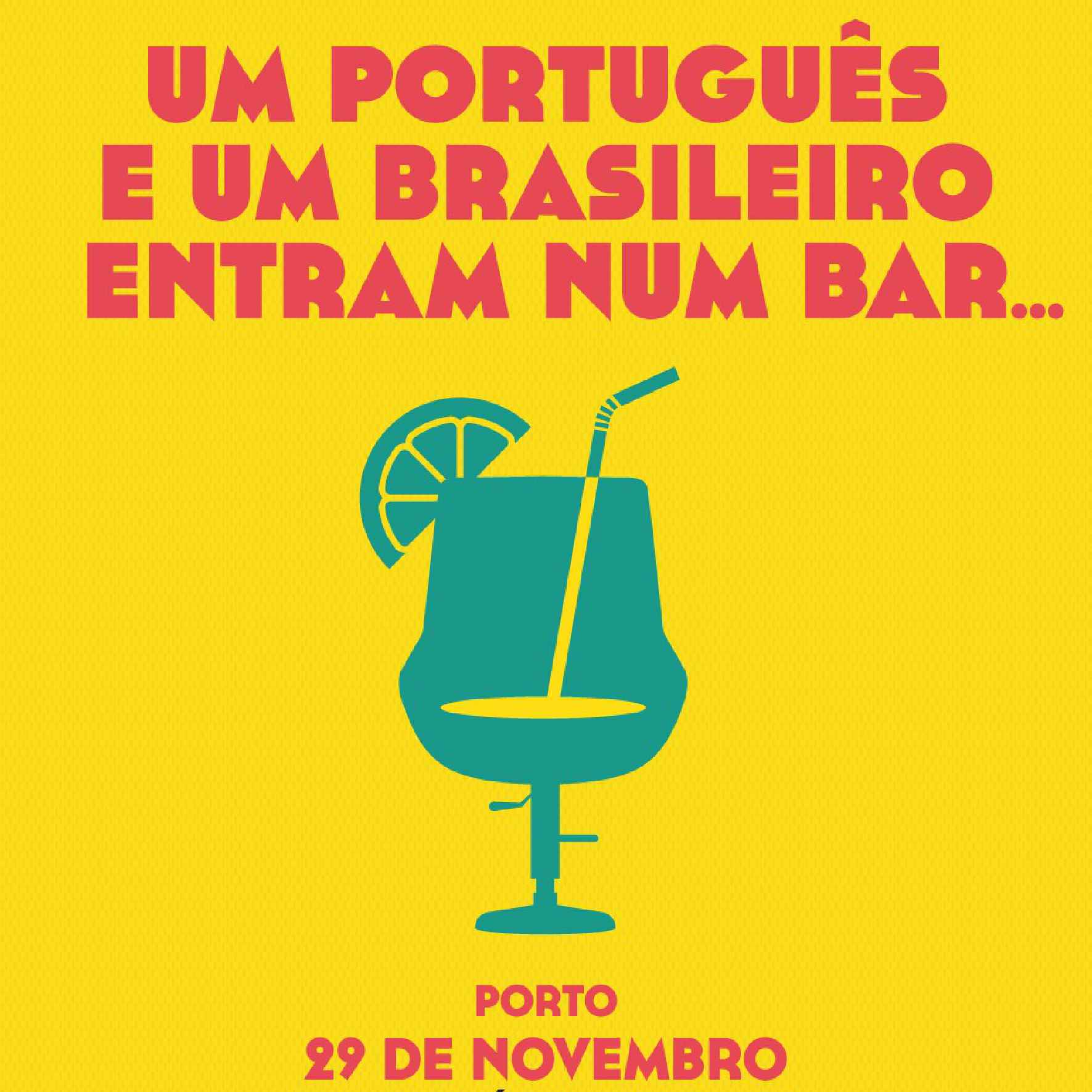 Um Portugês e um Brasileiro entram num bar...