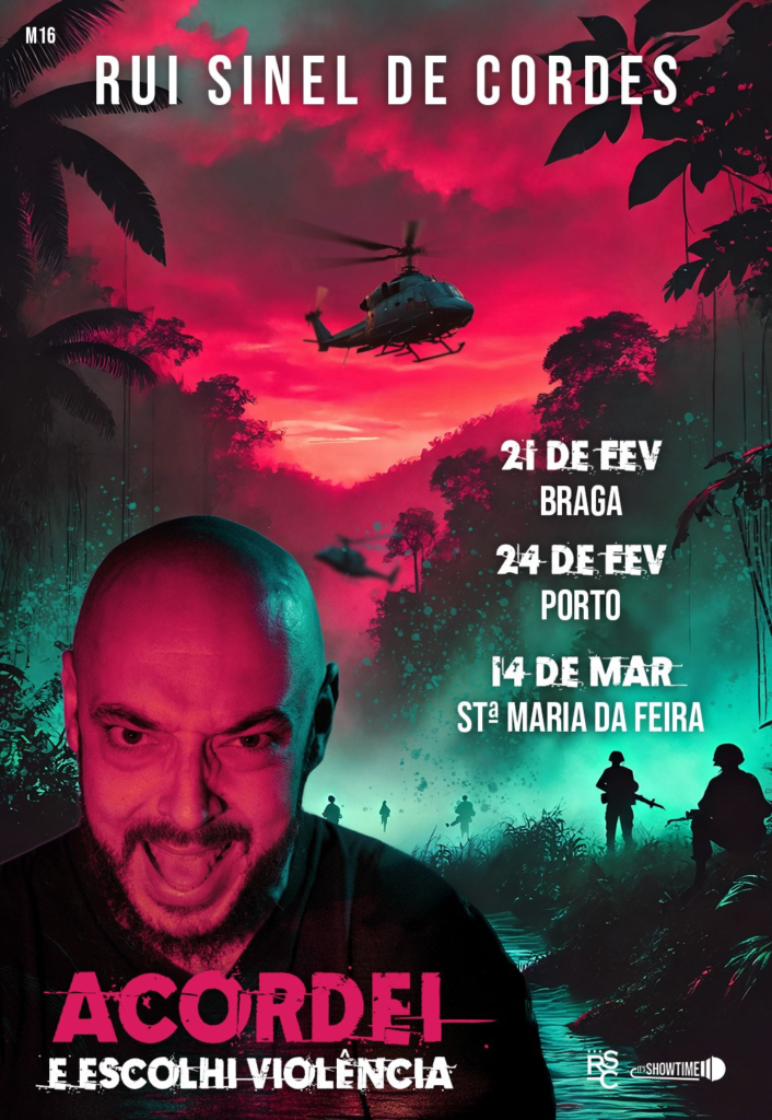 RUI SINEL DE CORDES | ACORDEI E ESCOLHI VIOLÊNCIA NO TEATRO SÁ DA BANDEIRA